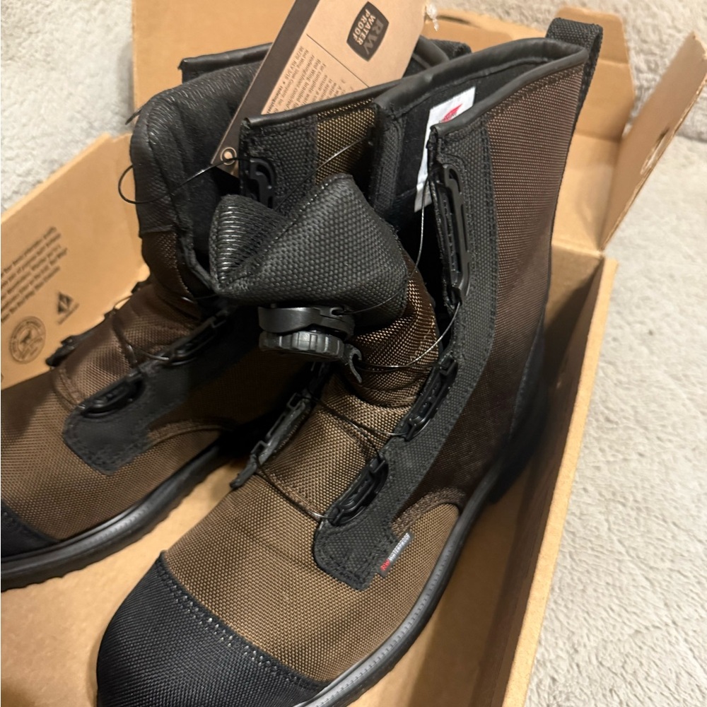 Red Wing Shoes Brown Leather Boots Classic Style